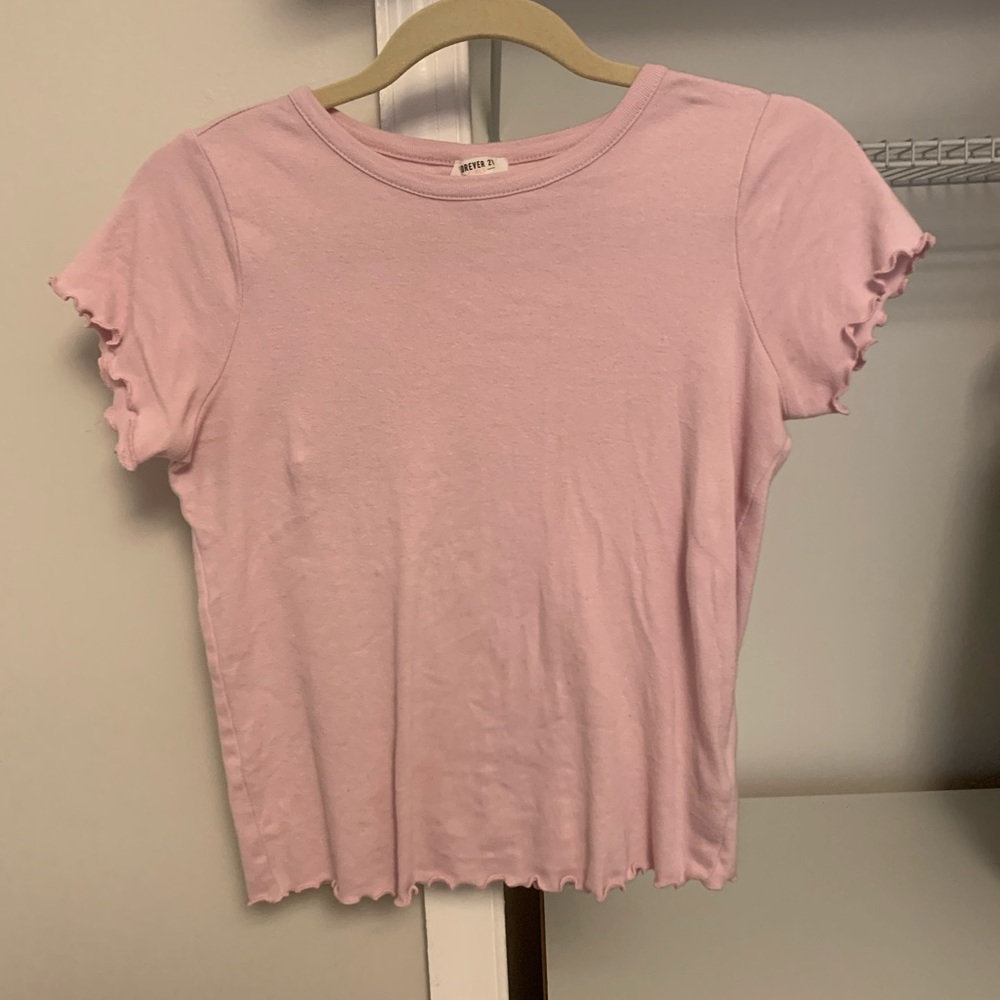 Forever 21 Pink baby tee